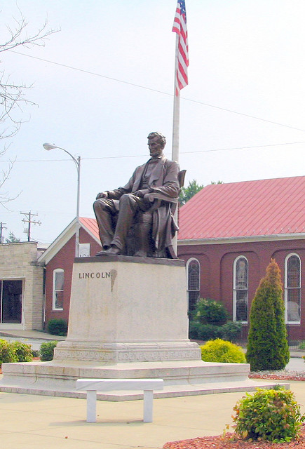 Standbeeld Lincoln