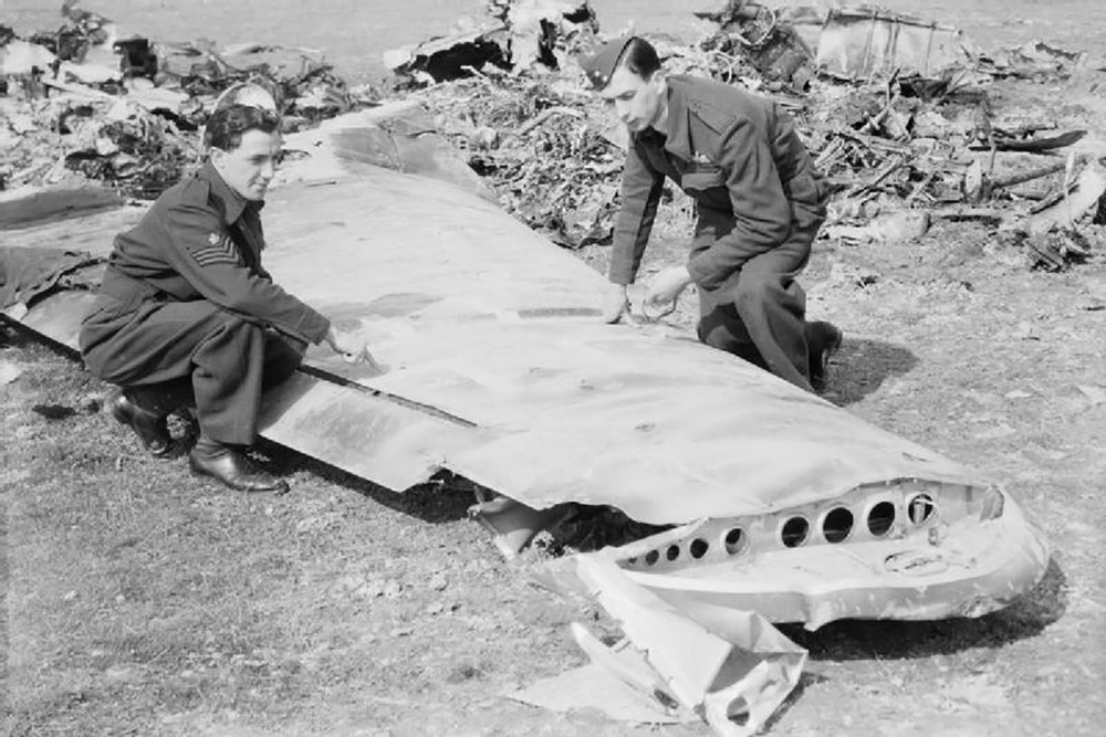 Crash Site Junkers Ju-88 Wrk. 2537 #1