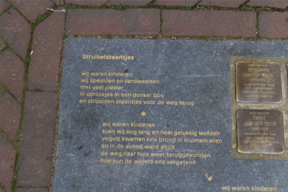 Stumbling Stones Minderbroedersstraat 32 #2