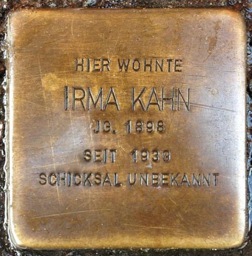 Stolpersteine Brgermeister-Smidt-Strae 174 #1