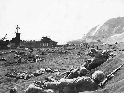 Invasiestrand Iwo Jima #4