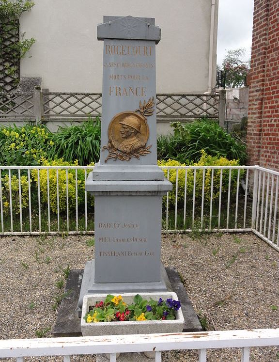 Monument Eerste Wereldoorlog Rogécourt