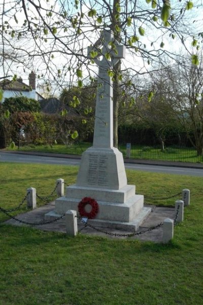 Oorlogsmonument Shepreth