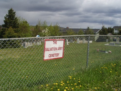 Commonwealth War Grave Carbonear Salvation Army Cemetery