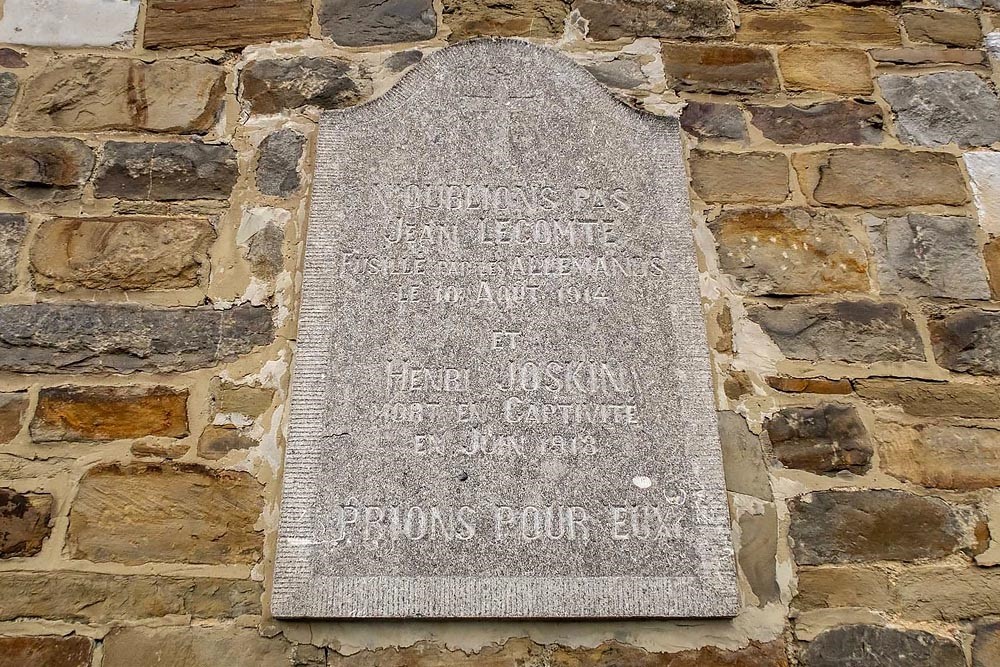 Monument Jean Lecomte en Henri Joskin Saint-Rmy #3