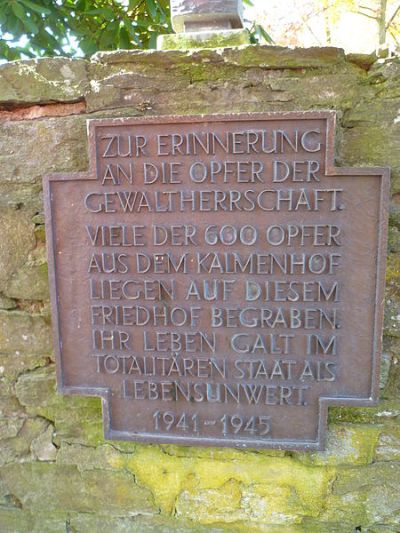 Gedenkteken Begraafplaats Idstein #1