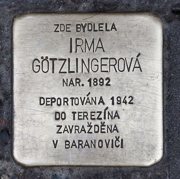 Stolpersteine Komenskho 921/23 #1