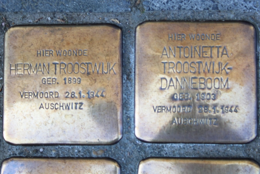 Stolpersteine Koestraat 16 #2