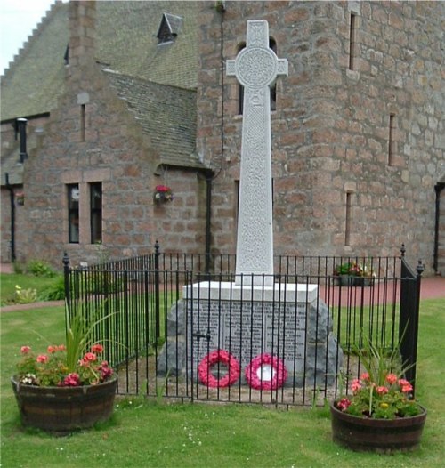 War Memorial Migvie, Logie Coldstone and The Braes