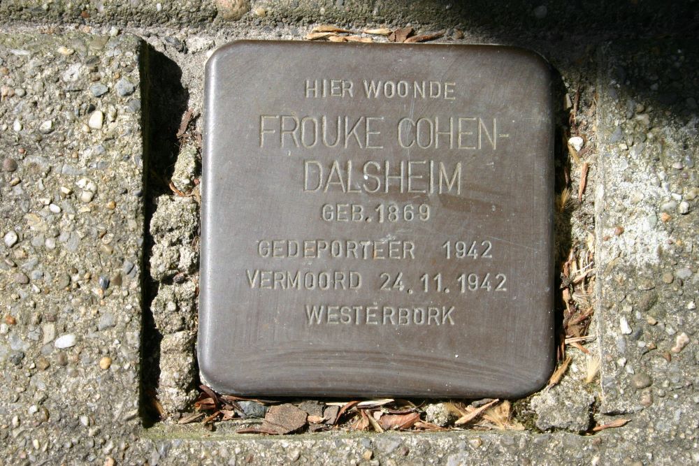 Stolperstein Sluiskade 61 #1