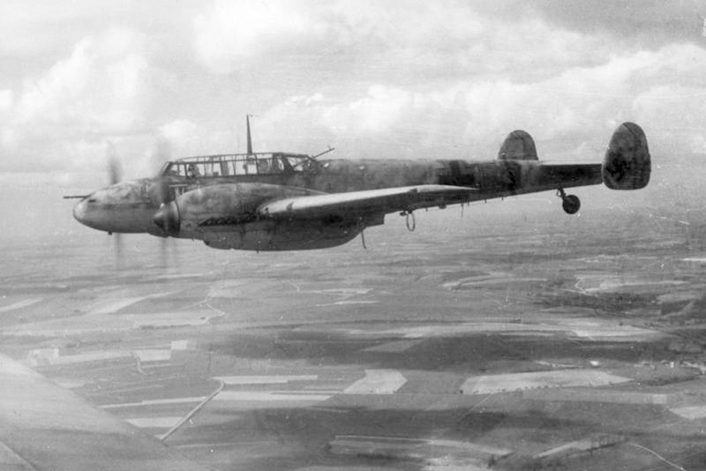 Crashlocatie Messerschmit Bf 110 F-4, 4811 #1