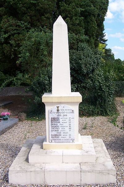 Oorlogsmonument Saint-Sve