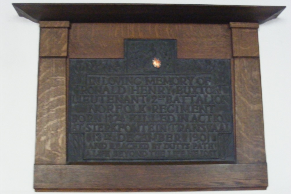 War Memorial St. Edmund Church Fritton #2