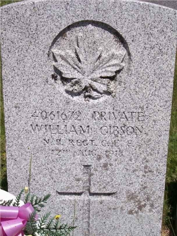 Commonwealth War Grave Saint Paul Congregational Church Cemetery