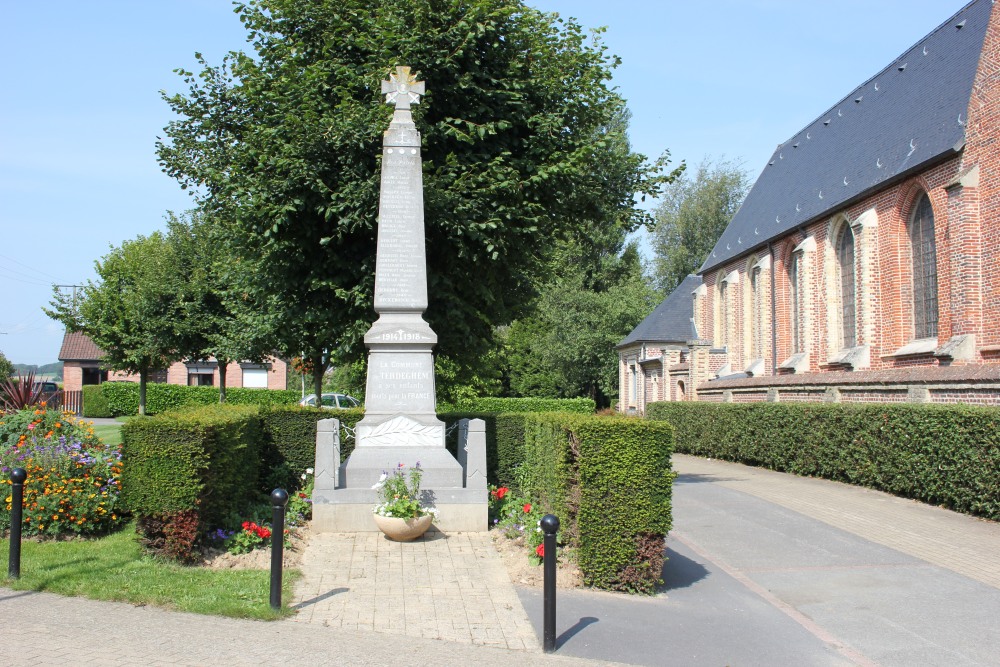 Oorlogsmonument Terdeghem	 #2