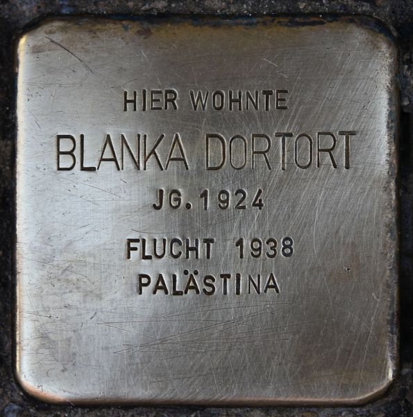 Stolpersteine Jakoministraße 10 #2