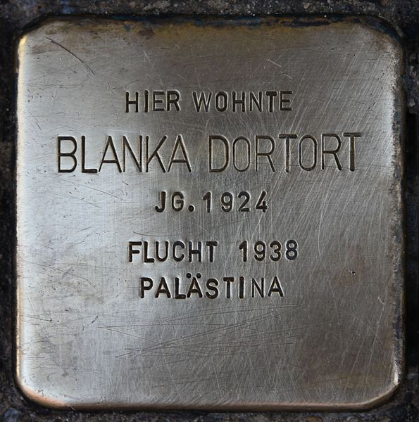 Stolpersteine Jakoministrae 10 #2