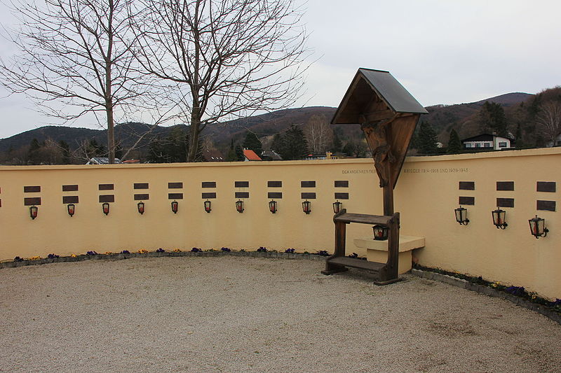War Memorial Gaaden bei Mdling