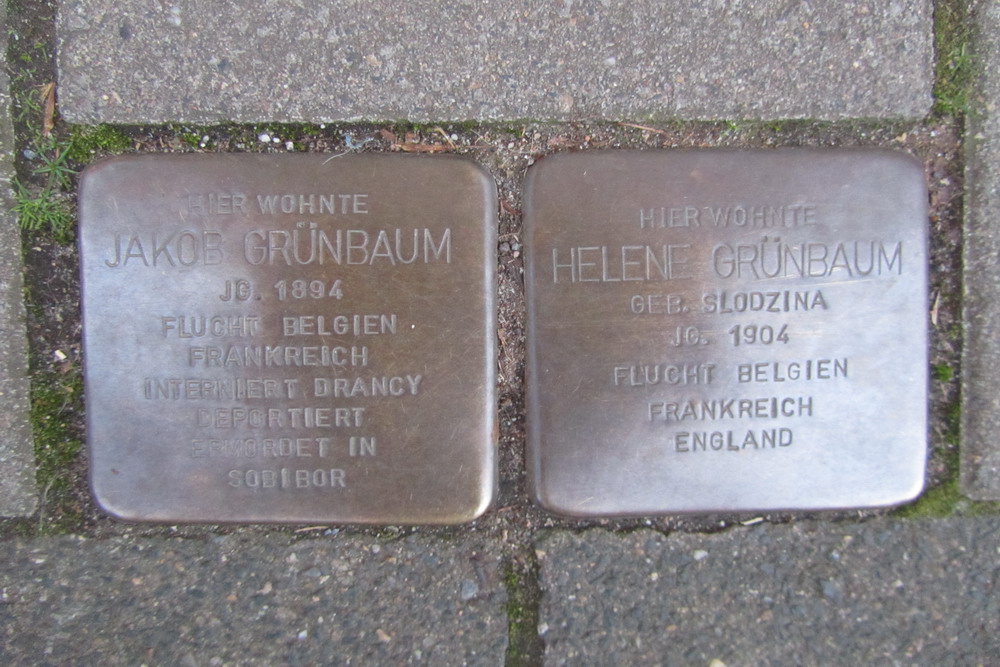 Stolpersteine Kleiner Griechenmarkt 61-63 #2