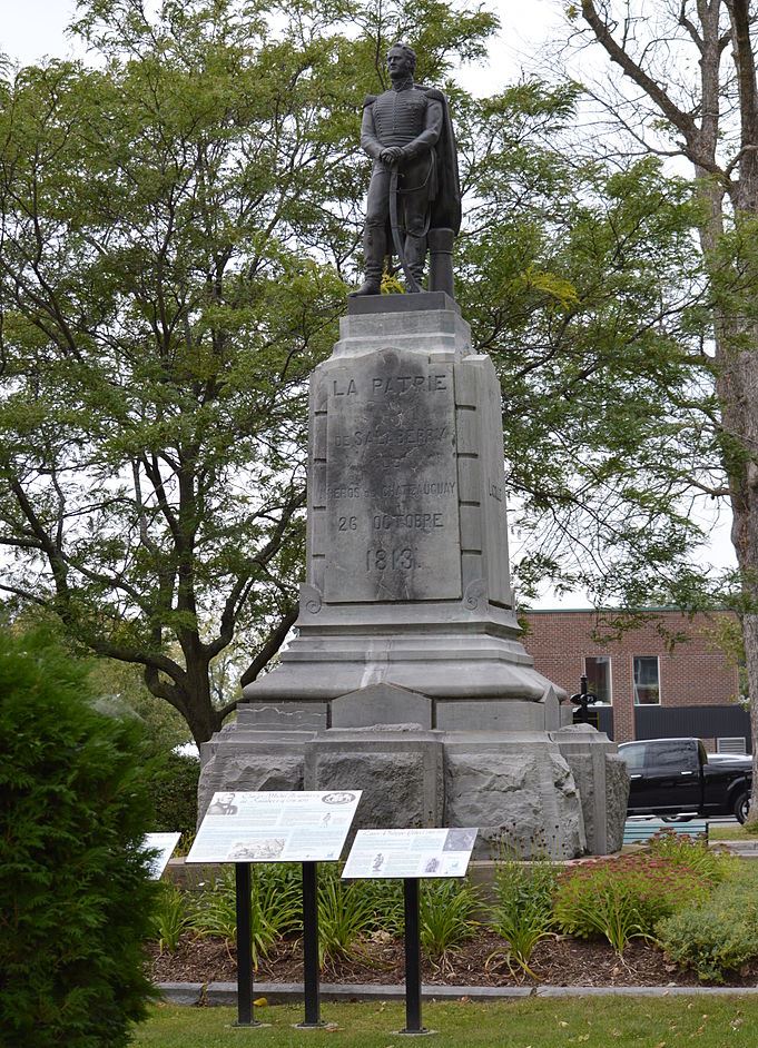 Statue of Charles Michel d'Irumberry de Salaberry #1