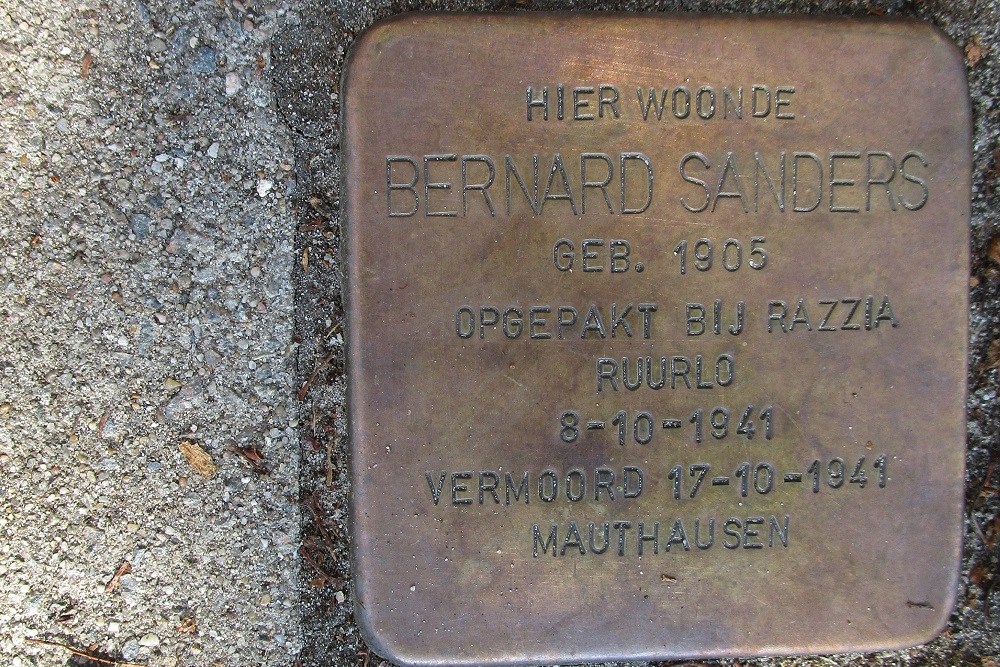 Stolpersteine J.P. Sweelinckstraat 8 #2