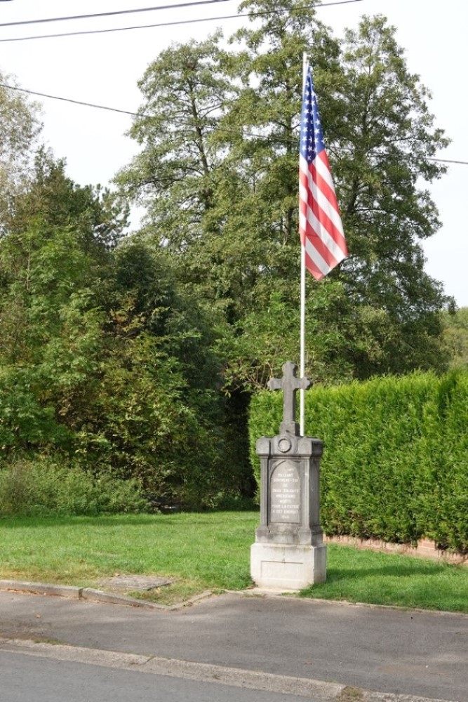 Monument Gesneuvelde Amerikaanse Soldaten Moresnet #3
