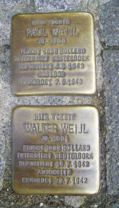 Stolpersteine Bahnhofstrae 19 #1