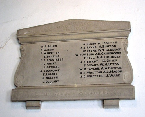 War Memorial St Lawrence Church #1