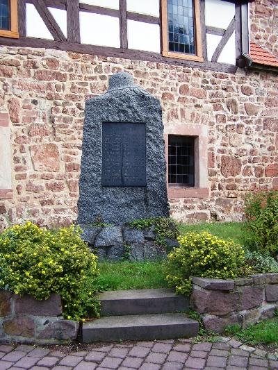 War Memorial Groensee #1