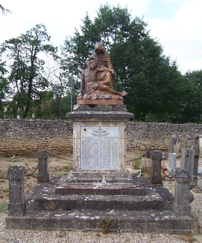 Monument Eerste Wereldoorlog Poussignac