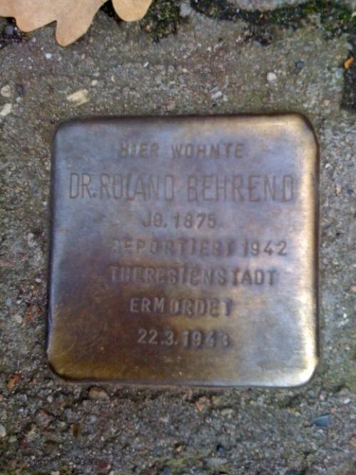 Stolpersteine Frickestraße 24 #4