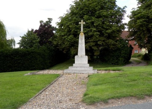 Oorlogsmonument Withersfield #1