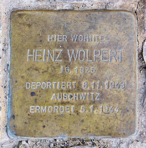 Stumbling Stones Prinzregentenstraße 86 #2