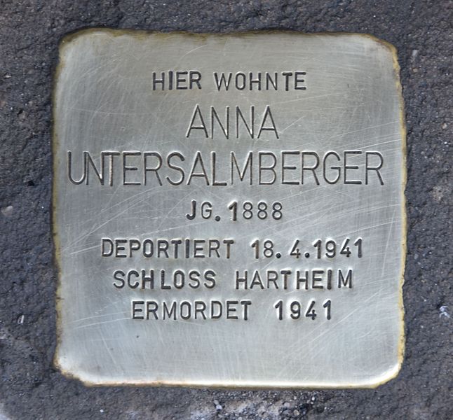 Stolperstein Salzburgerstraße 14