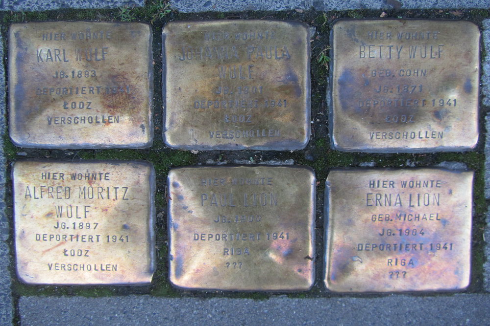 Stumbling Stones Spichernstraße 24 #1