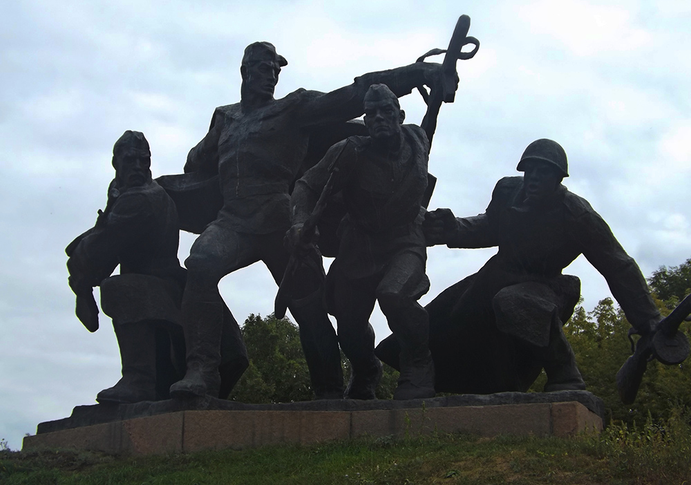 Sovjet Oorlogsbegraafplaats Balyko-Shchuchynka #4