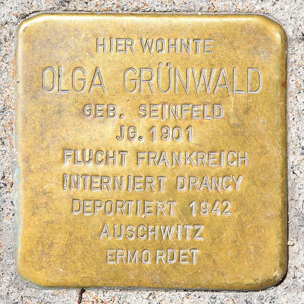 Stolpersteine Singergasse 15 #2