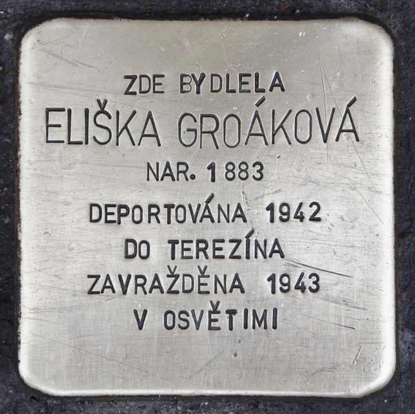 Stolpersteine Třda Svobody 596/21 #2