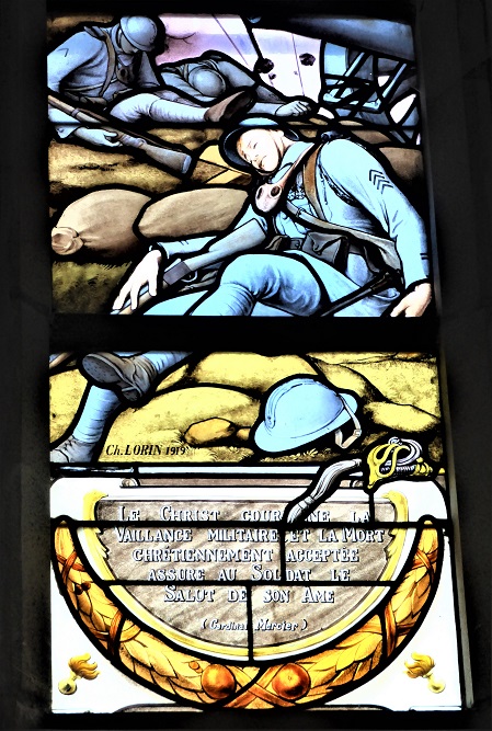 Stained Glass Windows Saint-Jans-Onthoofding Church Stavele #2