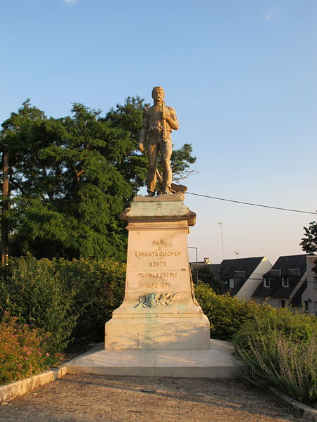 Monument Frans-Duitse Oorlog Cher #1