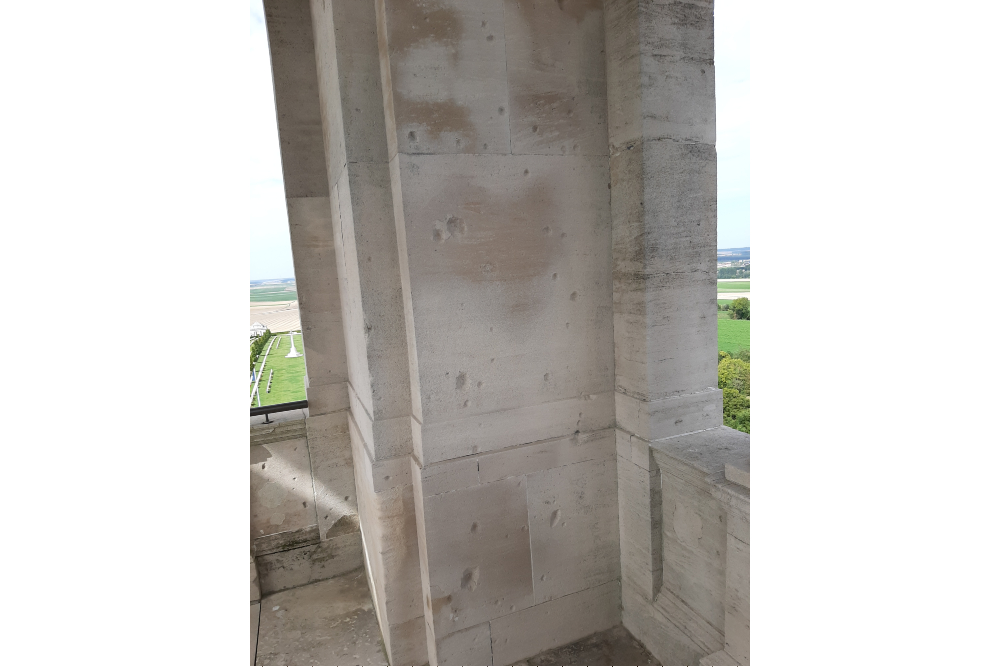 Bullet Holes Australian Memorial Villers-Bretonneux #3