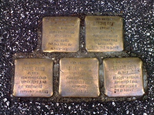 Stolpersteine Grindelberg 77 #1