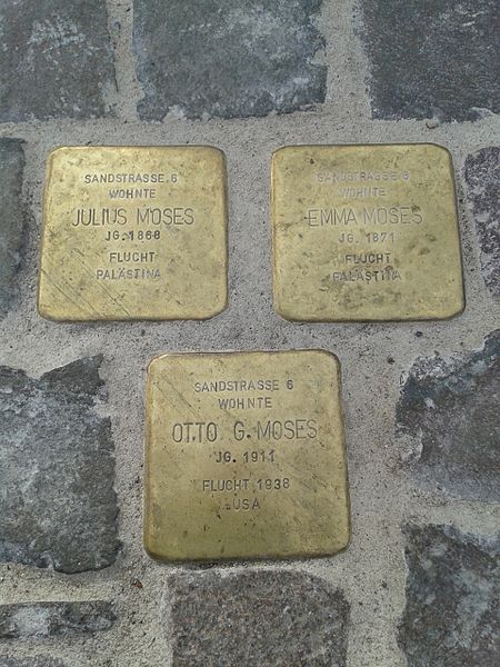 Stolpersteine Bahnhofstrae 24 #1