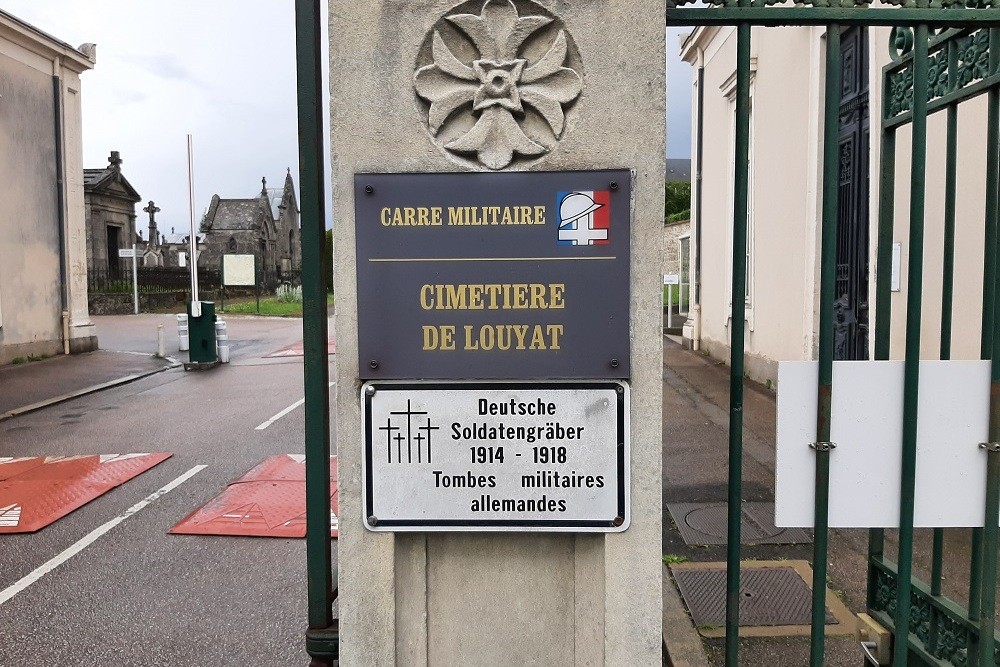Duitse Oorlogsgraven Louyat Limoges #2