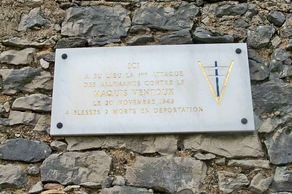 Memorial First Attack Maquis Ventoux