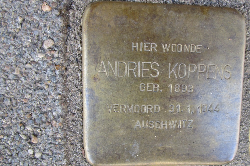 Stolpersteine Luijbenstraat 24 #2