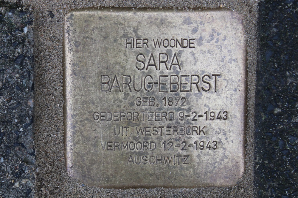 Stolperstein Kamerling Onnesstraat 54 #1