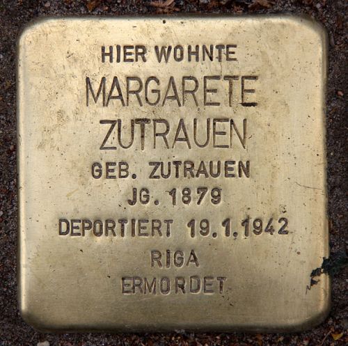 Stolpersteine Uhlandstraße 49 #5