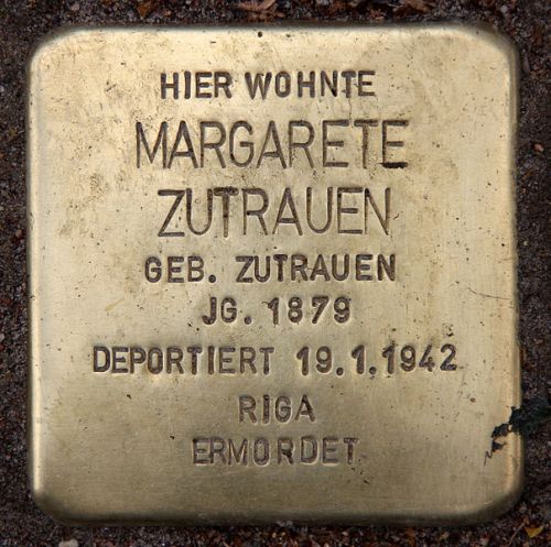 Stolpersteine Uhlandstrae 49 #5