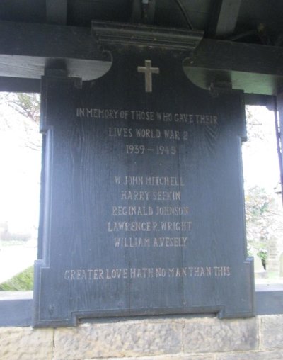 War Memorial St. Mary Magdalene Church #2